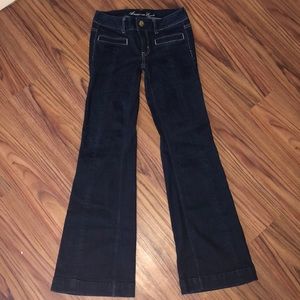 Vintage A•E dark wash stretch jeans